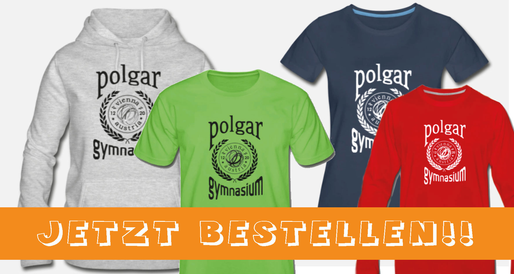 Schulmerchandise: Bestellung vor Weihnachten!