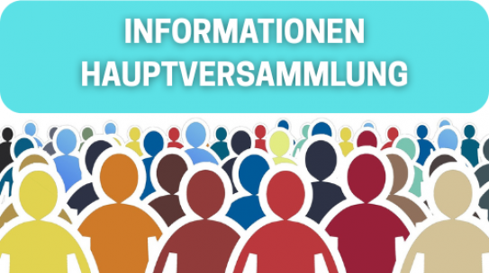 Informationen zur Hauptversammlung vom 20. Oktober 2025